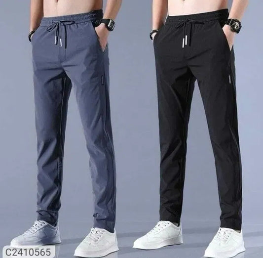 Combo Of Lycra Track Pants For Mens & Womens